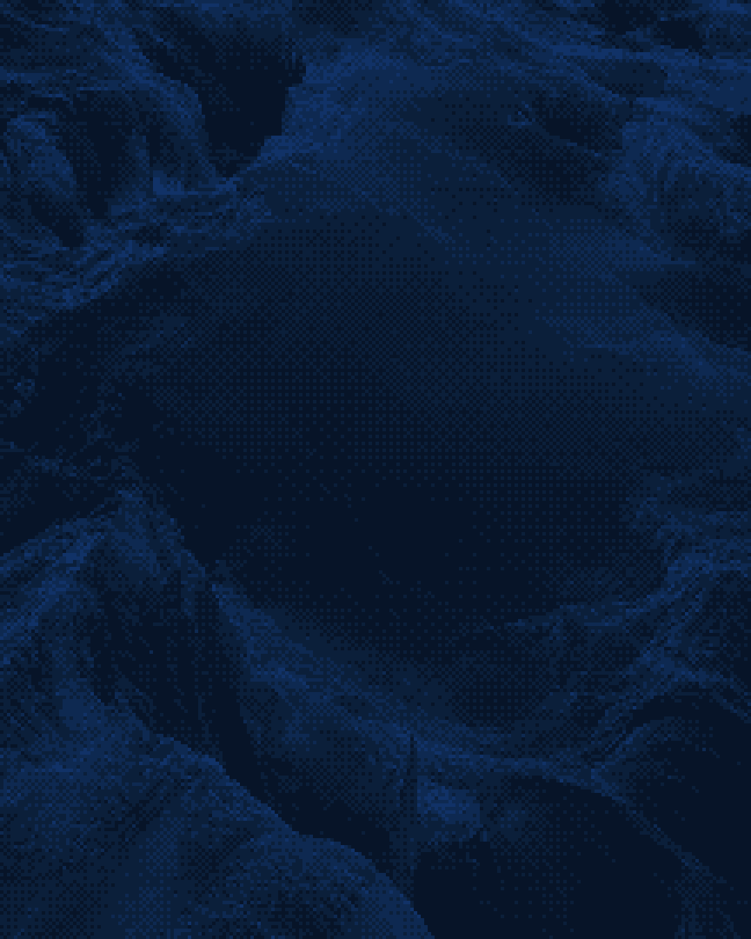 Een band in navy dither